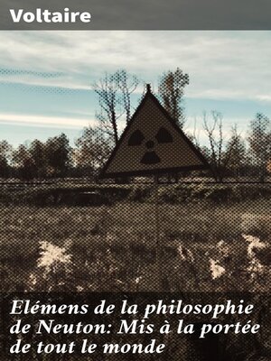 cover image of Elémens de la philosophie de Neuton